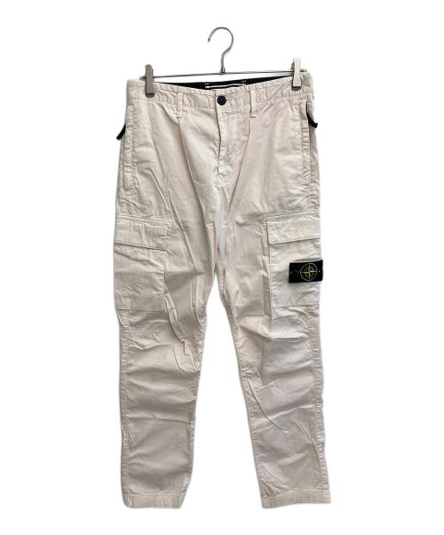 STONE ISLAND（ストーンアイランド）STONE ISLAND (ストーンアイランド) パンツ ホワイト サイズ:W30の古着・服飾アイテム