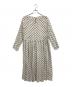 house of lotus (ハウスオブロータス) シルクハブタエドットギャザーワンピース ベージュ サイズ:SIZE M：10000円
