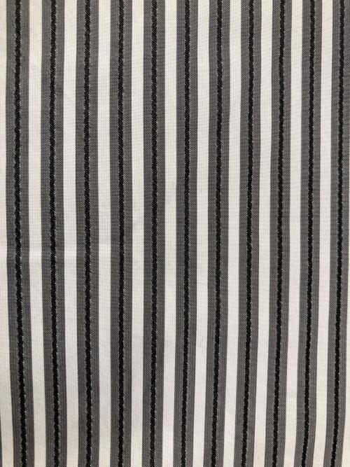 ADORE（アドーア）ADORE (アドーア) クリアストライプワンピース ホワイト×ブラック サイズ:38の古着・服飾アイテム