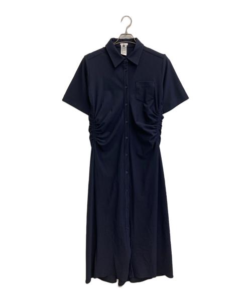 Sov.（ソブ）Sov. (ソブ) ウエストギャザーシャツワンピース ネイビー サイズ:SIZE M (38) 未使用品の古着・服飾アイテム