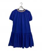 BLUE LABEL CRESTBRIDGEブルーレーベルクレストブリッジ）の古着「レインドレス」｜ブルー