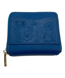 GRACE CONTINENTAL（（グレースコンチネンタル）の古着「Emboss Wallet」｜ブルー