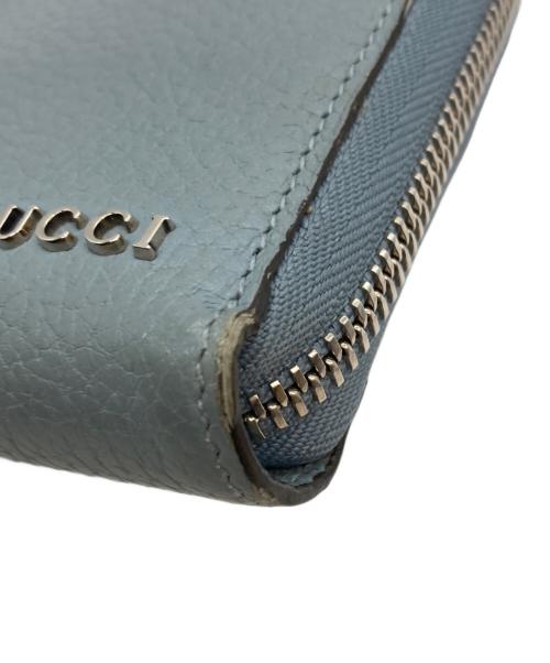GUCCI（グッチ）GUCCI (グッチ) 長財布 スカイブルーの古着・服飾アイテム