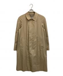 Aquascutum（アクアスキュータム）の古着「ステンカラーコート」｜ベージュ