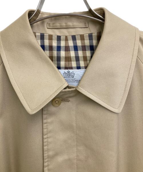 Aquascutum（アクアスキュータム）Aquascutum (アクアスキュータム) ステンカラーコート ベージュ サイズ:36の古着・服飾アイテム