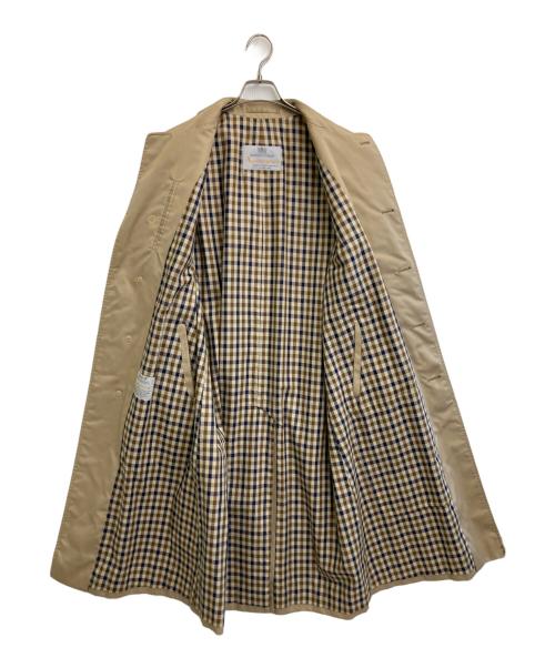 Aquascutum（アクアスキュータム）Aquascutum (アクアスキュータム) ステンカラーコート ベージュ サイズ:36の古着・服飾アイテム