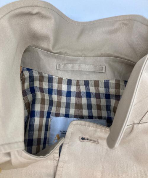 Aquascutum（アクアスキュータム）Aquascutum (アクアスキュータム) ステンカラーコート ベージュ サイズ:36の古着・服飾アイテム
