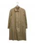 Aquascutum（アクアスキュータム）の古着「ステンカラーコート」｜ベージュ