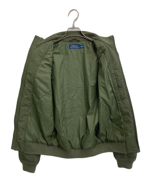POLO RALPH LAUREN（ポロ・ラルフローレン）POLO RALPH LAUREN (ポロ・ラルフローレン) ハリントンジャケット グリーン サイズ:SIZE XSの古着・服飾アイテム