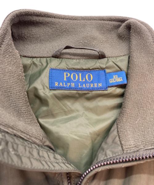 POLO RALPH LAUREN（ポロ・ラルフローレン）POLO RALPH LAUREN (ポロ・ラルフローレン) ハリントンジャケット グリーン サイズ:SIZE XSの古着・服飾アイテム