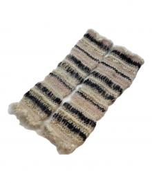 rurumu（ルルムウ）の古着「weave yarn arm warmers」｜アイボリー