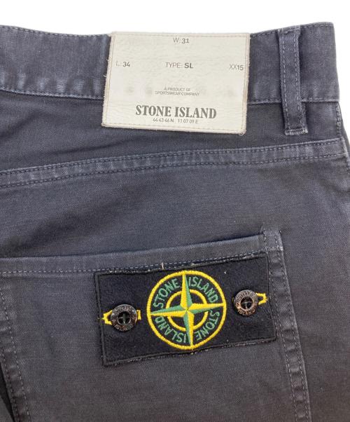 STONE ISLAND（ストーンアイランド）STONE ISLAND (ストーンアイランド) パンツ ブラック サイズ:31の古着・服飾アイテム