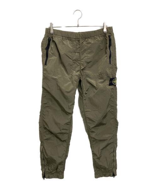 STONE ISLAND（ストーンアイランド）STONE ISLAND (ストーンアイランド) Nylon metal pants オリーブ サイズ:Lの古着・服飾アイテム