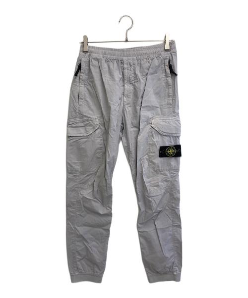 STONE ISLAND（ストーンアイランド）STONE ISLAND (ストーンアイランド) COTTON POPLIN STREACH CARGO PANT グレー サイズ:W29の古着・服飾アイテム