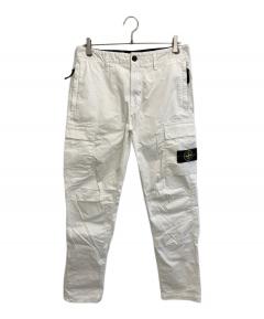 STONE  白パンツ　w30 中古・古着通販】STONE ISLAND (ストーンアイランド) パンツ ホワイト
