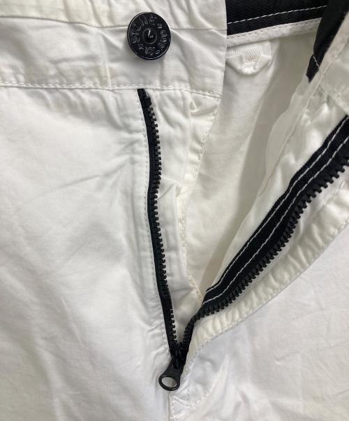 STONE ISLAND（ストーンアイランド）STONE ISLAND (ストーンアイランド) パンツ ホワイト サイズ:W31の古着・服飾アイテム