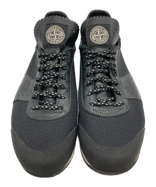 STONE ISLAND（ストーンアイランド）STONE ISLAND (ストーンアイランド) スニーカー ブラック サイズ:26cmの古着・服飾アイテム