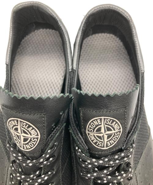 STONE ISLAND（ストーンアイランド）STONE ISLAND (ストーンアイランド) スニーカー ブラック サイズ:26cmの古着・服飾アイテム