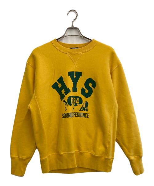 Hysteric Glamour（ヒステリックグラマー）Hysteric Glamour (ヒステリックグラマー) スウェット イエロー サイズ:XLの古着・服飾アイテム