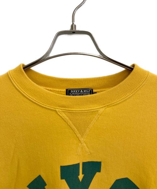Hysteric Glamour（ヒステリックグラマー）Hysteric Glamour (ヒステリックグラマー) スウェット イエロー サイズ:XLの古着・服飾アイテム