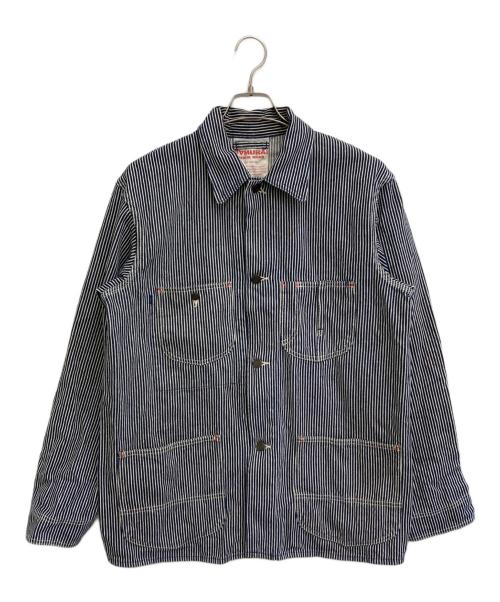 SAMURAI JEANS（サムライジーンズ）SAMURAI JEANS (サムライジーンズ) デニムカバーオール インディゴ サイズ:44の古着・服飾アイテム