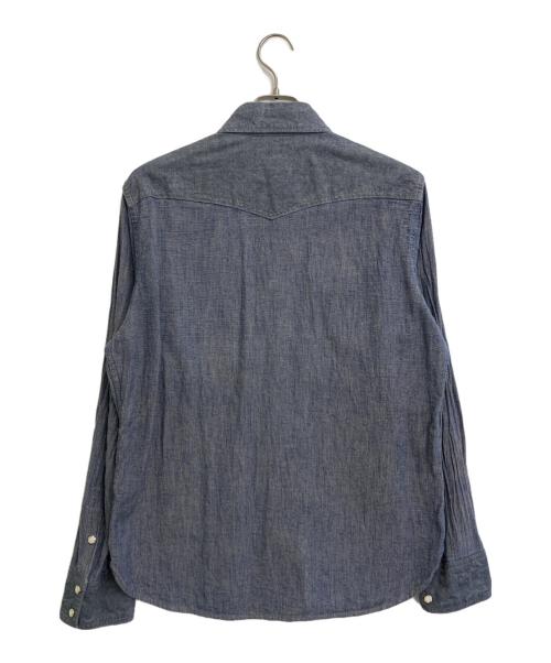 Deluxeware（デラックスウェア）DELUXEWARE (デラックスウェア) ウエスタンシャツ インディゴ サイズ:SIZE XLの古着・服飾アイテム