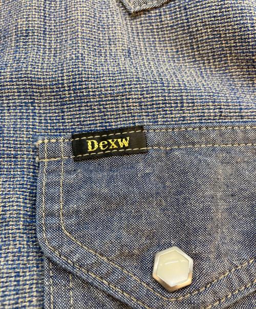 Deluxeware（デラックスウェア）DELUXEWARE (デラックスウェア) ウエスタンシャツ インディゴ サイズ:SIZE XLの古着・服飾アイテム