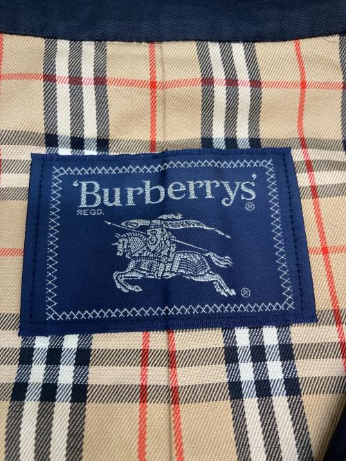 Burberry's（バーバリーズ）Burberry's (バーバリーズ) トレンチコート ブラック サイズ:SIZE Lの古着・服飾アイテム