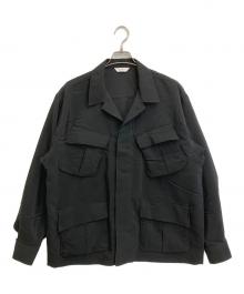 nano・universe（ナノ・ユニバース）の古着「ファティーグジャケット」｜ブラック