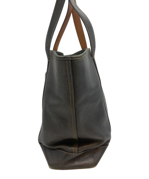 COACH（コーチ）COACH (コーチ) レザートートバッグ ブラックの古着・服飾アイテム