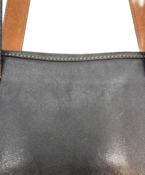 COACH（コーチ）COACH (コーチ) レザートートバッグ ブラックの古着・服飾アイテム