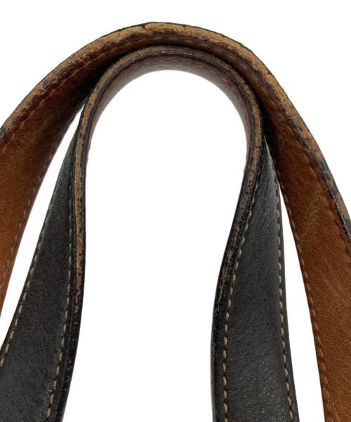 COACH（コーチ）COACH (コーチ) レザートートバッグ ブラックの古着・服飾アイテム