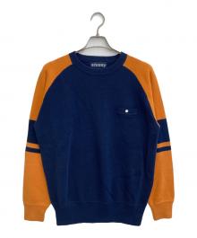 stussy（ステューシー）の古着「ニット」｜ネイビー
