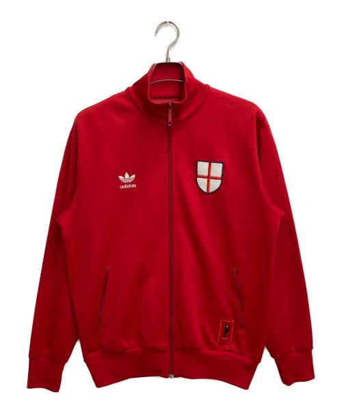 adidas（アディダス）adidas (アディダス) トラックジャケット レッドの古着・服飾アイテム