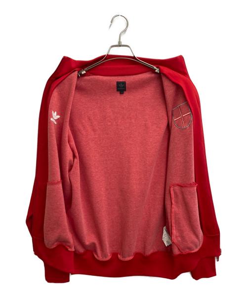 adidas（アディダス）adidas (アディダス) トラックジャケット レッドの古着・服飾アイテム