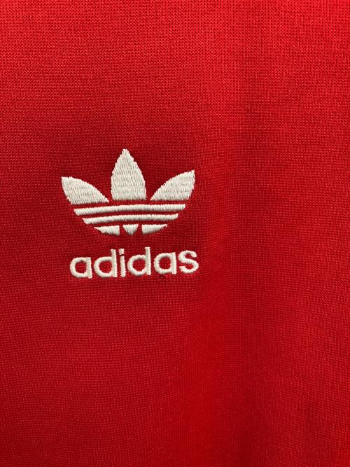 adidas（アディダス）adidas (アディダス) トラックジャケット レッドの古着・服飾アイテム