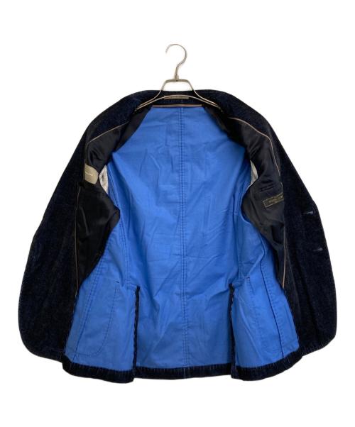 PAOLONI（パオローニ）PAOLONI (パオローニ) コーデュロイテーラードジャケット ネイビー サイズ:SIZE 46の古着・服飾アイテム
