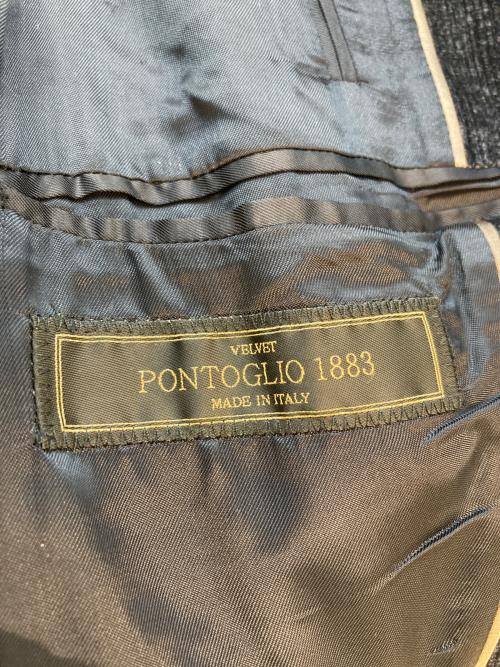 PAOLONI（パオローニ）PAOLONI (パオローニ) コーデュロイテーラードジャケット ネイビー サイズ:SIZE 46の古着・服飾アイテム