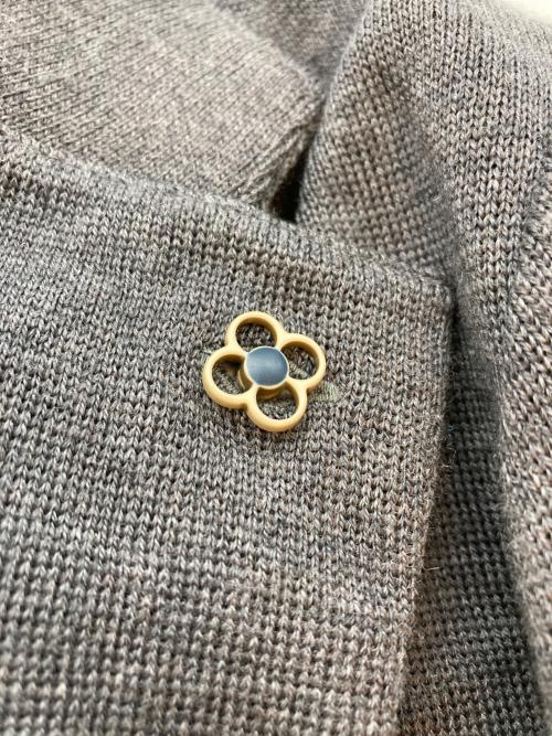 LARDINI（ラルディーニ）LARDINI (ラルディーニ) ニットテーラードジャケット グレー サイズ:SIZE XSの古着・服飾アイテム