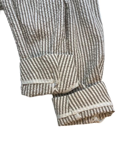TAGLIATORE（タリアトーレ）TAGLIATORE (タリアトーレ) コットンストレッチシアサッカーソリッド2Bジャケット アイボリー サイズ:46の古着・服飾アイテム