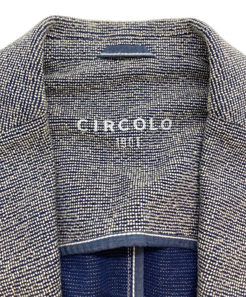 CIRCOLO 1901（チルコロ1901）Circolo 1901 (チルコロ1901) テーラードジャケット グレー サイズ:SIZE 46の古着・服飾アイテム