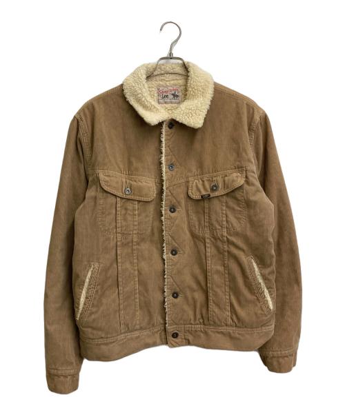 LEE（リー）LEE (リー) stussy (ステューシー) ボアランチジャケット ブラウン サイズ:SIZE XLの古着・服飾アイテム