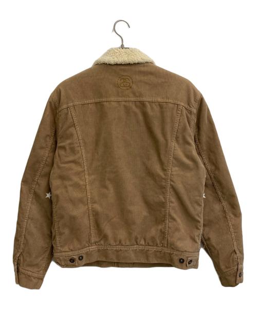 LEE（リー）LEE (リー) stussy (ステューシー) ボアランチジャケット ブラウン サイズ:SIZE XLの古着・服飾アイテム