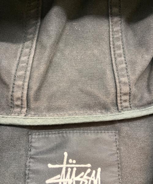 stussy（ステューシー）stussy (ステューシー) 10’s STUSSY WORLD TOUR FIELD PARKA TYPE COAT ブラック サイズ:SIZE Lの古着・服飾アイテム