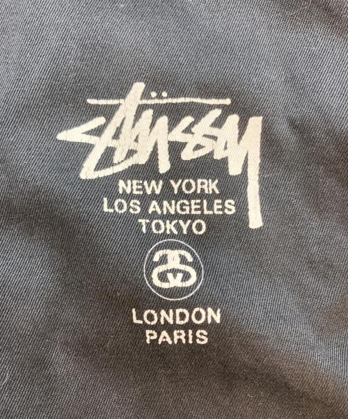 stussy（ステューシー）stussy (ステューシー) 10’s STUSSY WORLD TOUR FIELD PARKA TYPE COAT ブラック サイズ:SIZE Lの古着・服飾アイテム
