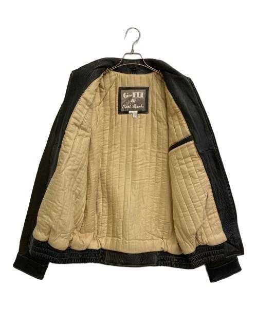 G-III（ジースリー）G-III (ジースリー) CARL BANKS レザージャケット ブラウン サイズ:SIZE Lの古着・服飾アイテム
