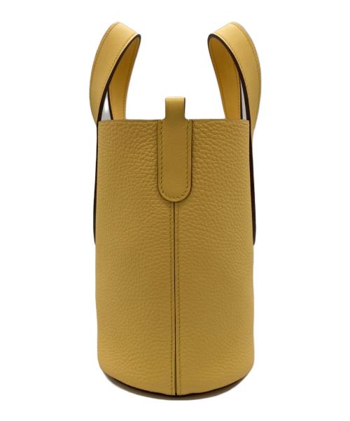 HERMES（エルメス）HERMES (エルメス) イン・ザ・ループ18/トリヨンクレマンス×ヴォースイフト/シルバー金具/K刻印/2025年製造 ジョーヌマンゴーの古着・服飾アイテム