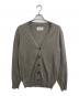 Maison Margiela（メゾンマルジェラ）の古着「エルボーパッチ コットンウールカーディガン」｜グレー
