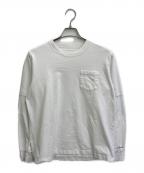 sacaiサカイ）の古着「Graphic L/S T-Shirt」｜ネイビー