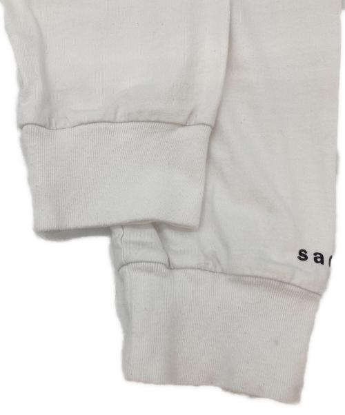 sacai（サカイ）sacai (サカイ) INTERSTELLAR L/S カットソー ホワイト サイズ:3の古着・服飾アイテム